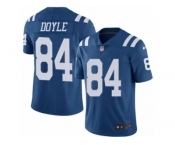 Men's Nike Indianapolis Colts #84 Jack Doyle Limited Royal Blue Rush NFL Jersey