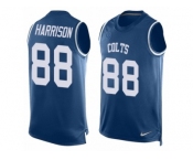 Men's Nike Indianapolis Colts #88 Marvin Harrison Limited Royal Blue Player Name & Number Tank Top NFL Jersey