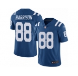 Men's Nike Indianapolis Colts #88 Marvin Harrison Limited Royal Blue Rush NFL Jersey