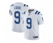 Men's Nike Indianapolis Colts #9 Jeff Locke Vapor Untouchable Limited White NFL Jersey