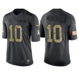 Nike Indianapolis Colts #10 Donte Moncrief Men's Stitched Black NFL Salute to Service Limited Jerseys