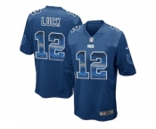 Nike Indianapolis Colts #12 Andrew Luck Royal Blue Team Color Men's Stitched NFL Limited Strobe Jersey