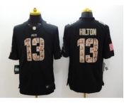 Nike Indianapolis Colts #13 T.Y. Hilton black Salute to Service Jerseys(Limited)