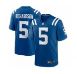 Nike Indianapolis Colts #5 Anthony Richardson Blue Vapor Untouchable Limited Stitched NFL Jersey