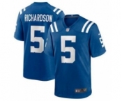 Nike Indianapolis Colts #5 Anthony Richardson Blue Vapor Untouchable Limited Stitched NFL Jersey