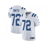 Nike Indianapolis Colts #72 Braden Smith White Men Stitched NFL Vapor Untouchable Limited Jersey