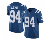 Nike Indianapolis Colts #94 Tyquan Lewis Royal Blue Men Stitched NFL Limited Rush Jersey