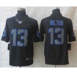 nike nfl jerseys indianapolis colts #13 hilton black[nike impact limited]