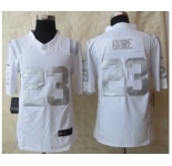 nike nfl jerseys indianapolis colts #23 gore white platinum[nike Limited]