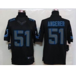 nike nfl jerseys indianapolis colts #51 angerer black[nike limited]