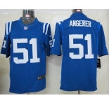 nike nfl jerseys indianapolis colts #51 angerer blue[nike limited]