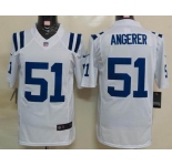 nike nfl jerseys indianapolis colts #51 angerer white[nike limited]