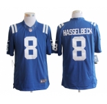 nike nfl jerseys indianapolis colts #8 hasselbeck blue[nike limited]