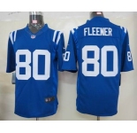nike nfl jerseys indianapolis colts #80 fleener blue[nike limited]