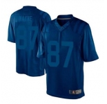 nike nfl jerseys indianapolis colts #87 wayne blue[drenched limited]