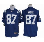 nike nfl jerseys indianapolis colts #87 wayne blue[nike limited]