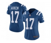 Women Nike Indianapolis Colts #17 Kamar Aiken Limited Royal Blue Rush Vapor Untouchable NFL Jersey