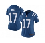Women Nike Indianapolis Colts #17 Kamar Aiken Royal Blue Team Color Vapor Untouchable Limited Player NFL Jersey