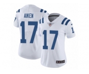 Women Nike Indianapolis Colts #17 Kamar Aiken White Vapor Untouchable Limited Player NFL Jersey