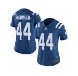 Women Nike Indianapolis Colts #44 Antonio Morrison Royal Blue Team Color Vapor Untouchable Limited Player NFL Jersey