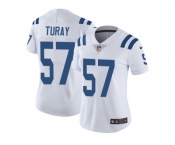 Women Nike Indianapolis Colts #57 Kemoko Turay White Stitched NFL Vapor Untouchable Limited Jersey