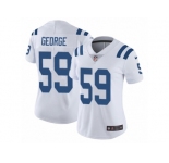Women Nike Indianapolis Colts #59 Jeremiah George White Vapor Untouchable Limited Player NFL Jersey