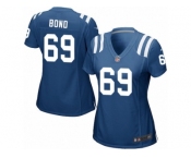 Women Nike Indianapolis Colts #69 Deyshawn Bond Game Royal Blue Team Color NFL Jersey