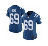 Women Nike Indianapolis Colts #69 Deyshawn Bond Royal Blue Team Color Vapor Untouchable Limited Player NFL Jersey
