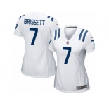 Women Nike Indianapolis Colts #7 Jacoby Brissett Game White NFL Jersey