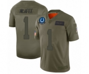 Women's Indianapolis Colts #1 Pat McAfee Limited Camo 2019 Salute to Service Football Jersey