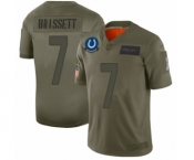Women's Indianapolis Colts #7 Jacoby Brissett Limited Camo 2019 Salute to Service Football Jersey