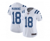 Women's Nike Indianapolis Colts #18 Peyton Manning Vapor Untouchable Limited White NFL Jersey