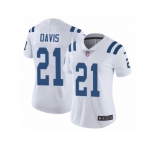 Women's Nike Indianapolis Colts #21 Vontae Davis Vapor Untouchable Limited White NFL Jersey
