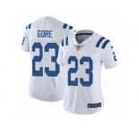 Women's Nike Indianapolis Colts #23 Frank Gore Vapor Untouchable Limited White NFL Jersey