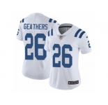 Women's Nike Indianapolis Colts #26 Clayton Geathers Vapor Untouchable Limited White NFL Jersey