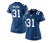 Women's Nike Indianapolis Colts #31 Quincy Wilson Limited Royal Blue Team Color NFL Jersey