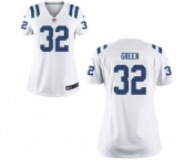 Women's Nike Indianapolis Colts #32 T.J. Green White NFL Jersey