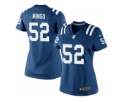 Women's Nike Indianapolis Colts #52 Barkevious Mingo Limited Royal Blue Team Color NFL Jersey