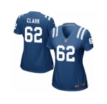 Women's Nike Indianapolis Colts #62 Le'Raven Clark Game Royal Blue Team Color NFL Jersey