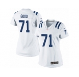 Women's Nike Indianapolis Colts #71 Denzelle Good Limited White NFL Jersey