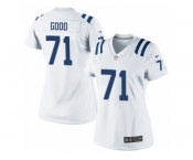 Women's Nike Indianapolis Colts #71 Denzelle Good Limited White NFL Jersey