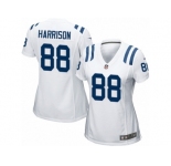 Women's Nike Indianapolis Colts #88 Marvin Harrison Game White NFL Jersey