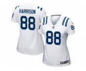 Women's Nike Indianapolis Colts #88 Marvin Harrison Game White NFL Jersey