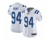 Women's Nike Indianapolis Colts #94 Margus Hunt Vapor Untouchable Limited White NFL Jersey