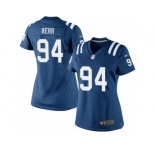 Women's Nike Indianapolis Colts #94 Zach Kerr Limited Royal Blue Team Color NFL Jersey