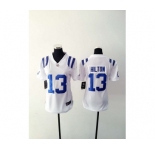 nike women nfl jerseys indianapolis colts #13 hilton white[nike]