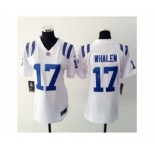 nike women nfl jerseys indianapolis colts #17 griff whalen white[nike][whalen]