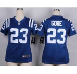 nike women nfl jerseys indianapolis colts #23 gore blue[nike]