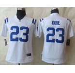 nike women nfl jerseys indianapolis colts #23 gore white[nike limited]