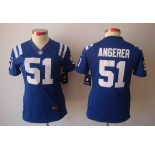 nike women nfl jerseys indianapolis colts #51 angerer blue[nike limited]